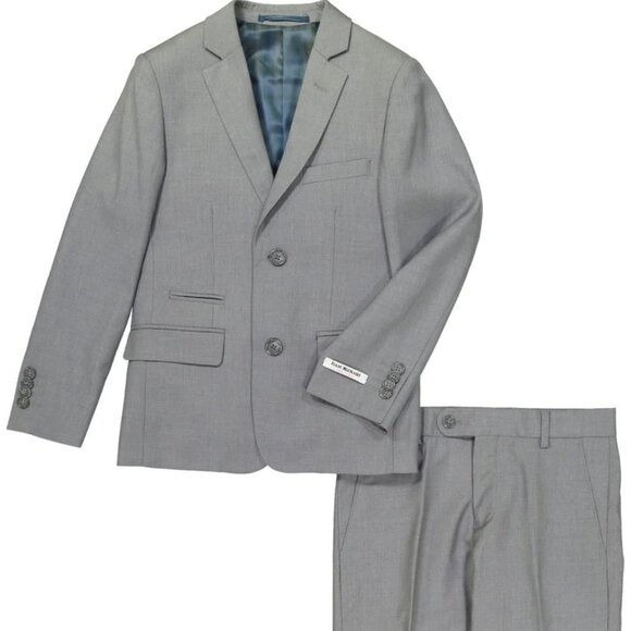 🎁 Isaac Mizrahi Boys Slim 2 Piece Suit - Picture 2 of 7